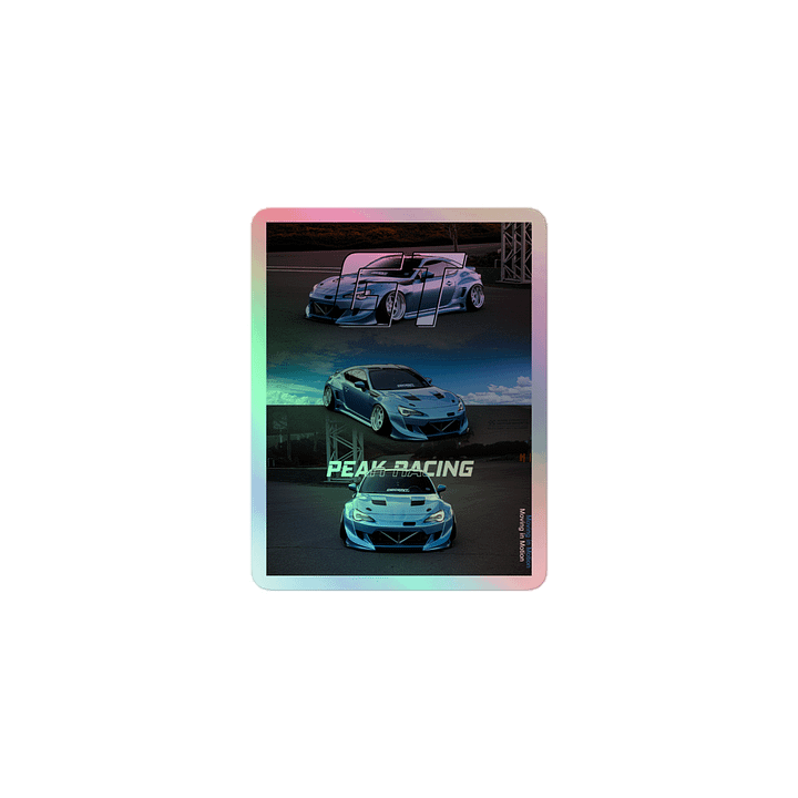Peak Racing 86 | Holographic Sticker product image (1)
