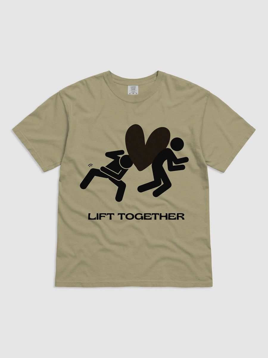 LIFT TOGETHER HEAVYWEIGHT HEART T-SHIRT product image (9)