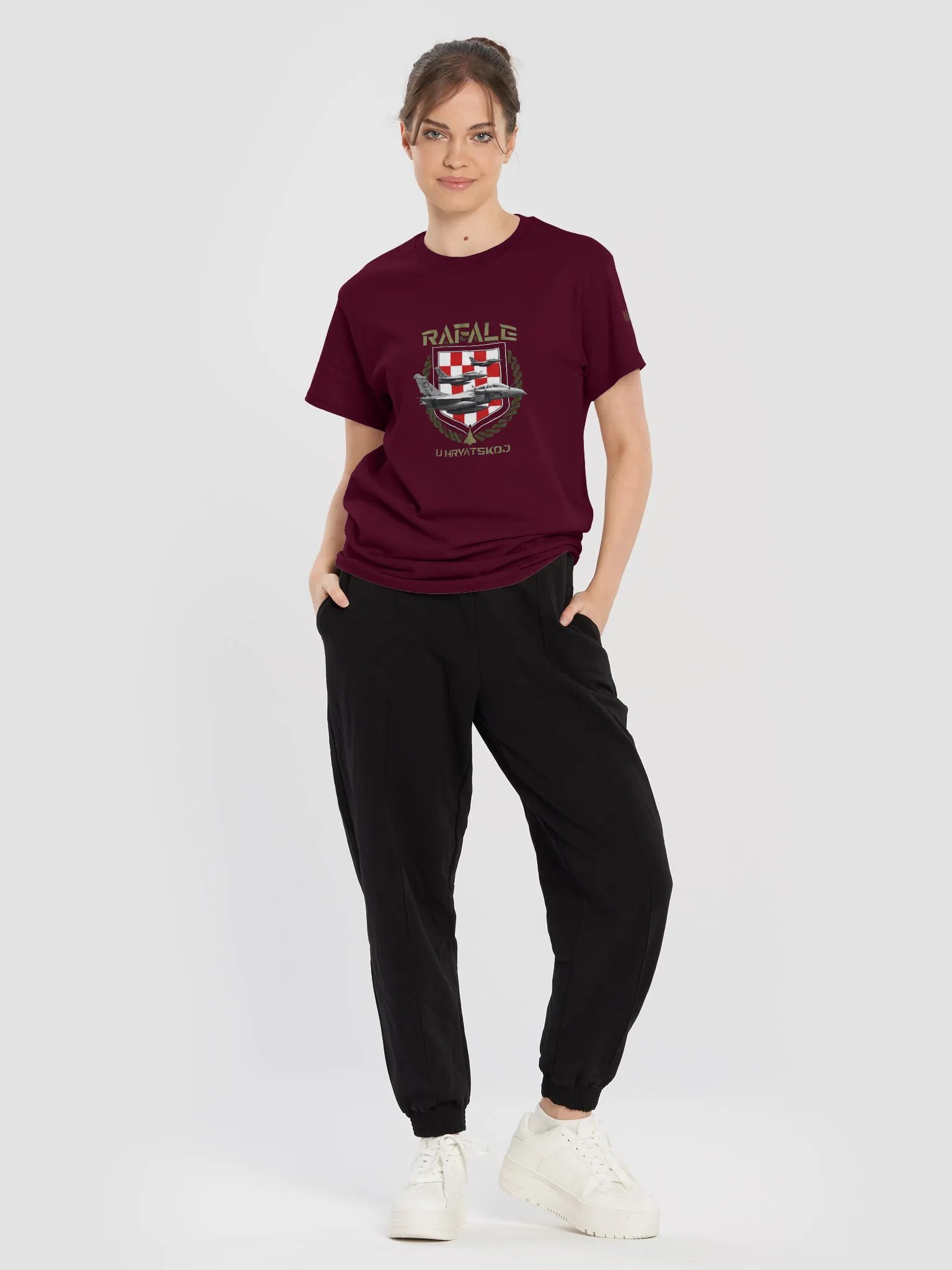 RAFALE Olive Green Streetwear Tee product image (13)