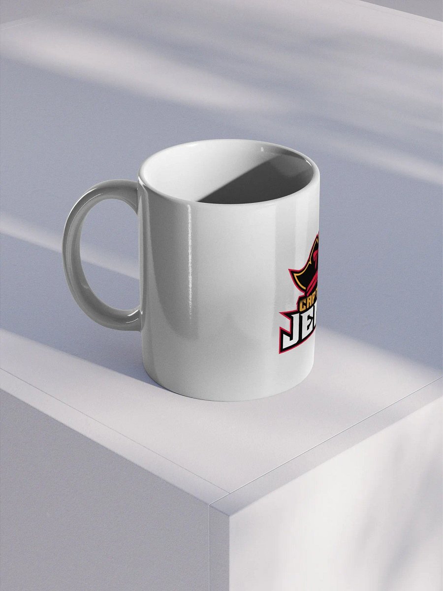 Captain Jen E White Glossy Mug product image (1)