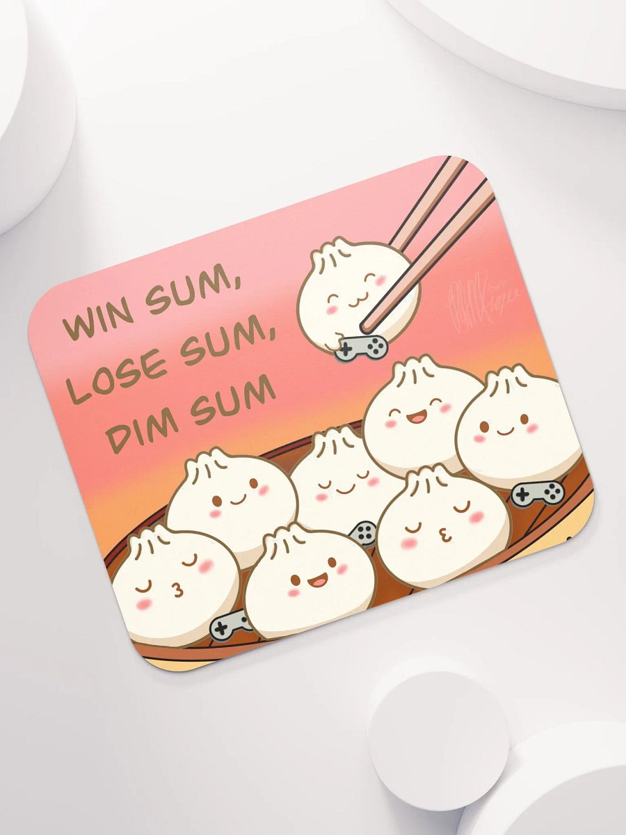Win, Lose, Dim Sum | Mousepad product image (7)
