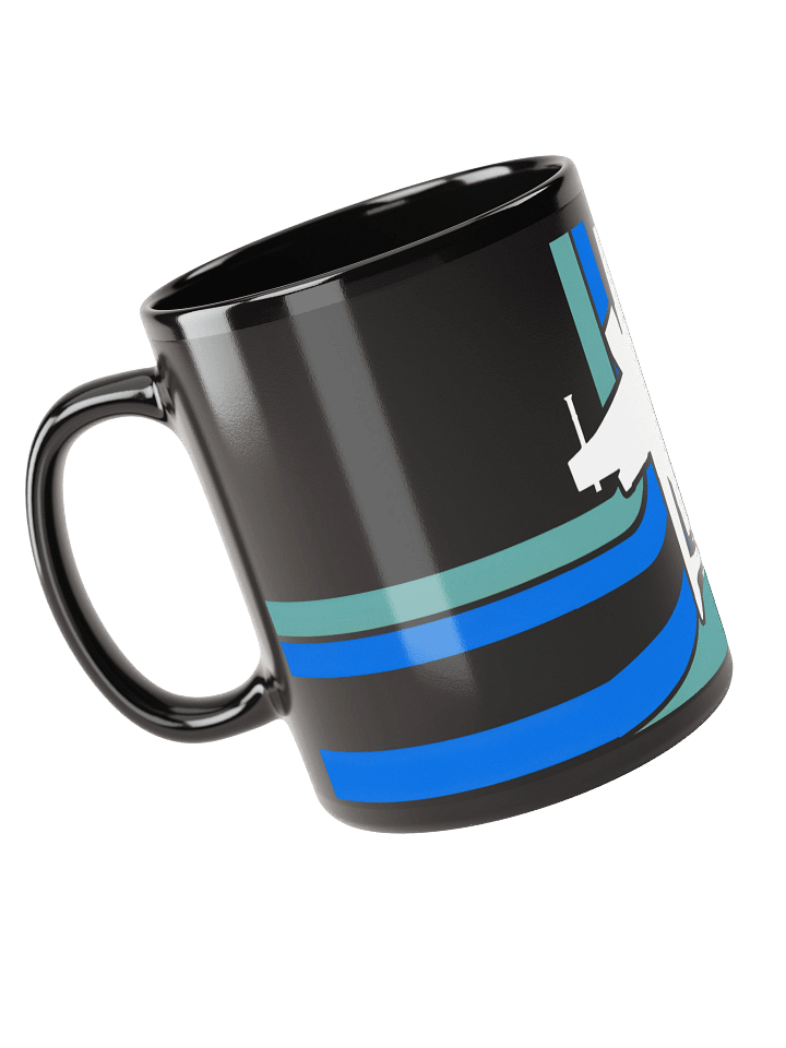 KeplerX Black Glossy Mug product image (2)