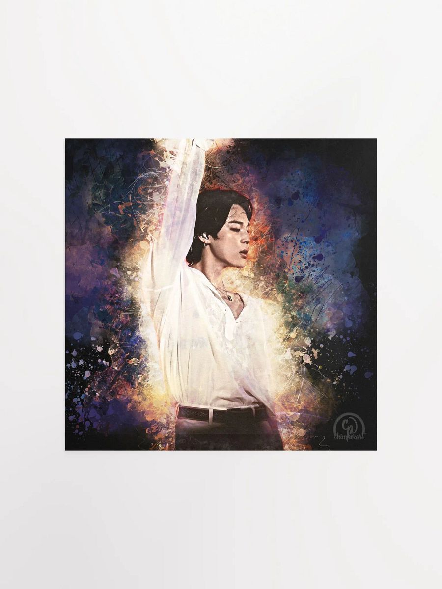 BTS - Jimin Unspoken Power Print (Unframed) - Designed by ChimberArt product image (2)