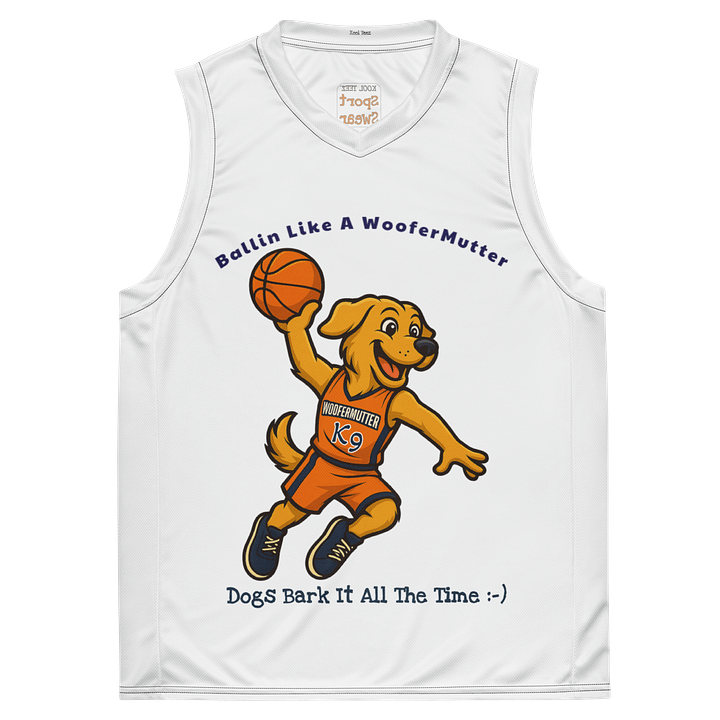 Golden Retriever Unisex Basketball Jersey product image (1)