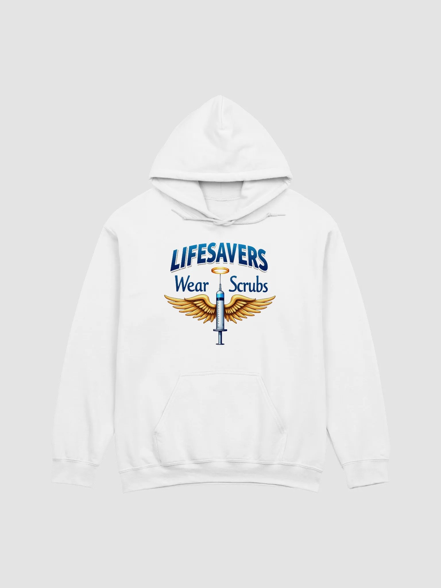Golden Wings Scrubs Hoodie product image (1)