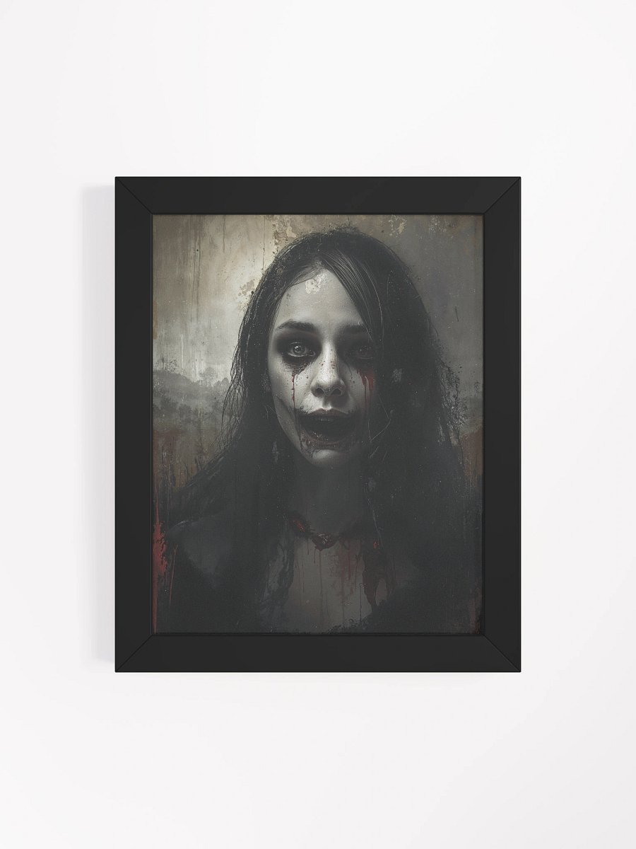 The Hollow Smile Framed Print product image (23)