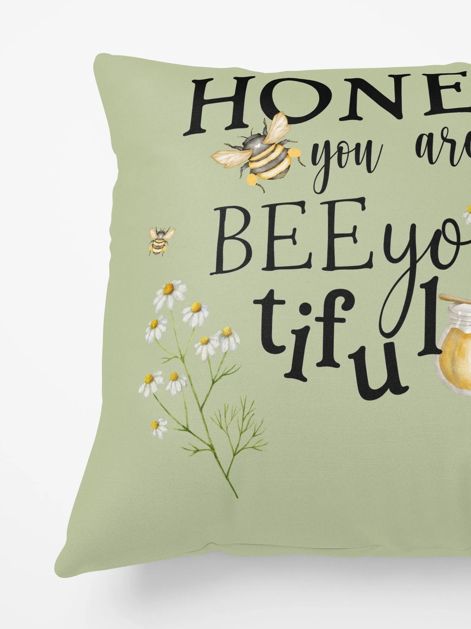 COTTAGE SUMMER HONEY BEE - Basic Pillow product image (5)
