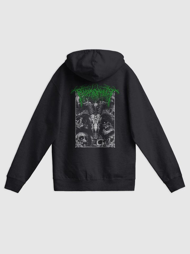 Goat Skull Green Logo Zip Up product image (2)