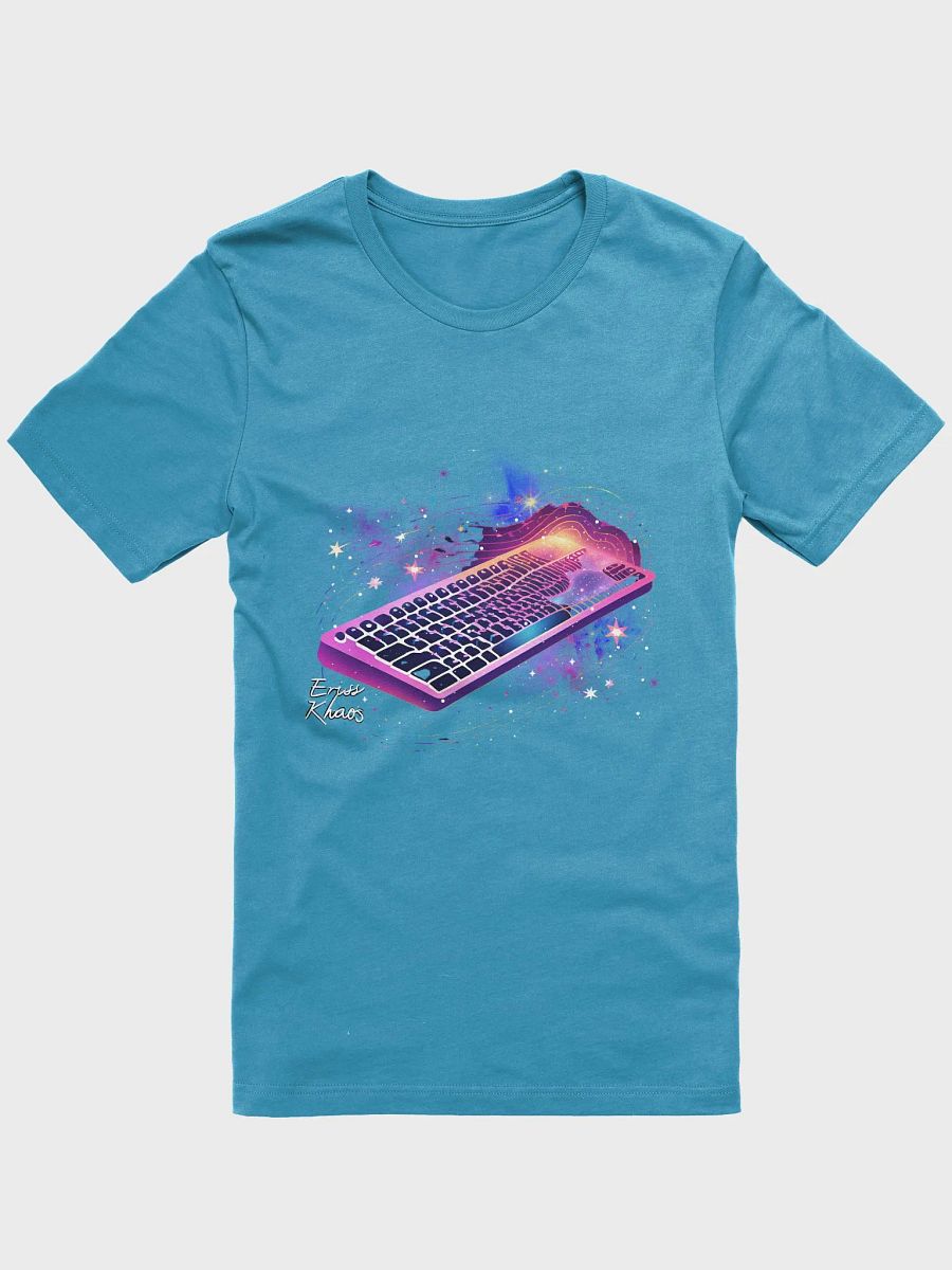 Galactic Keyboard Canvas Tee product image (1)