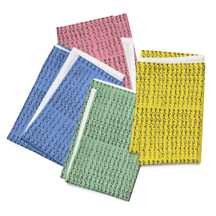 Men Sleep Walking Napkins (in colors) product image (2)