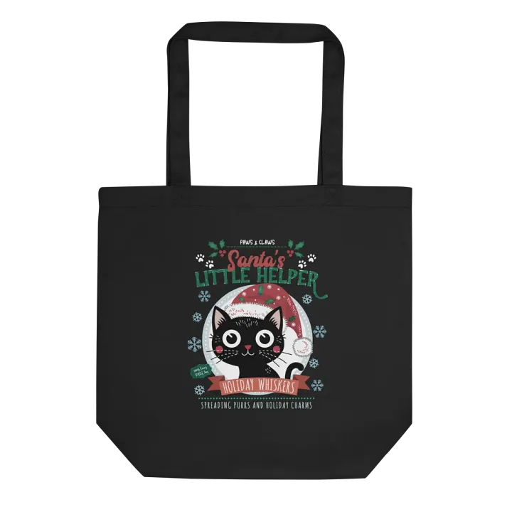 Santa's Little Helper Eco-Friendly Tote Bag product image (1)