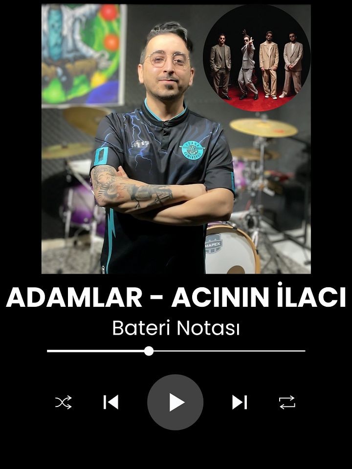 Adamlar - Acının İlacı Bateri Notası product image (1)