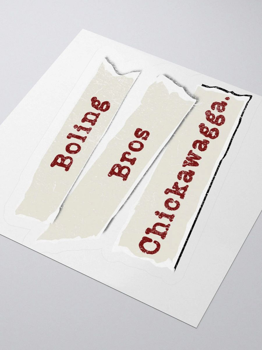 "Taped Up" Stickers product image (8)