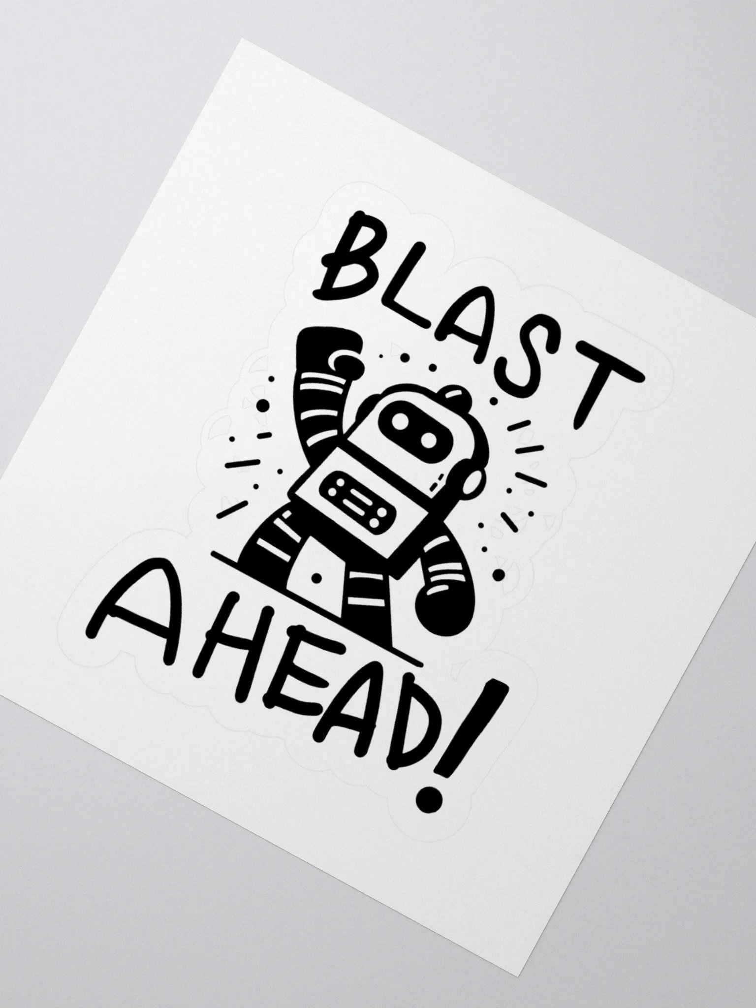 Blast Ahead Kiss Cut Stickers product image (5)