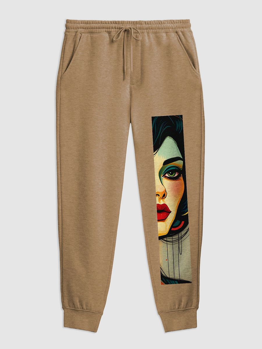Vibrant Muse Face Illustration Joggers product image (1)