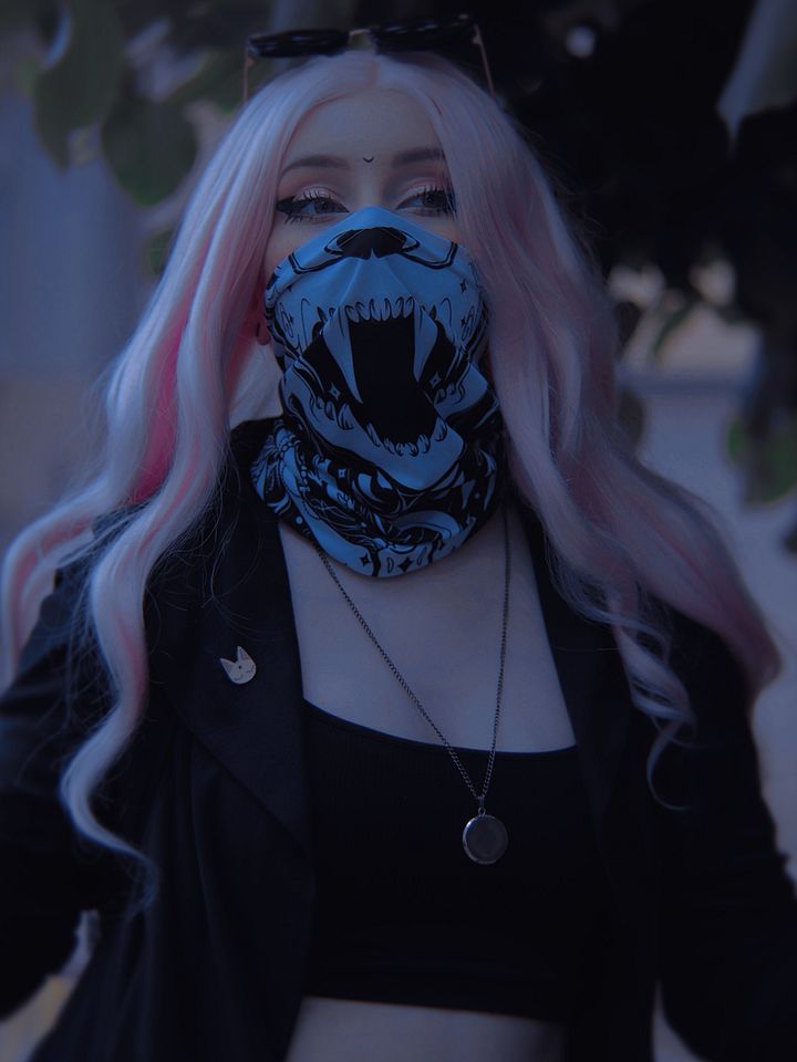 Cat skull | Neck Gaiter product image (1)