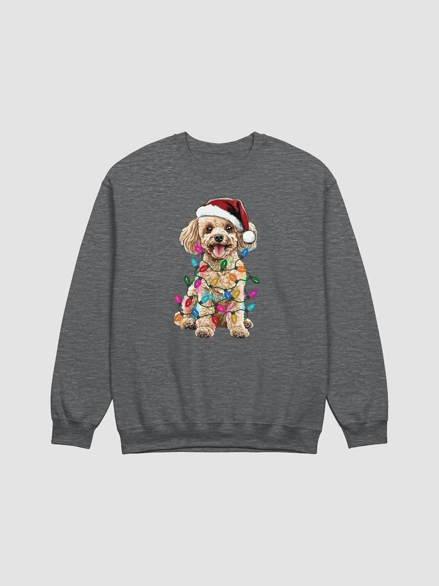 Funny Toy Poodle(Beige) Christmas Sweatshirt product image (3)