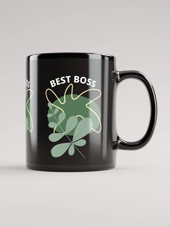 best boss Black Glossy Mug for leading ladies and gents product image (2)