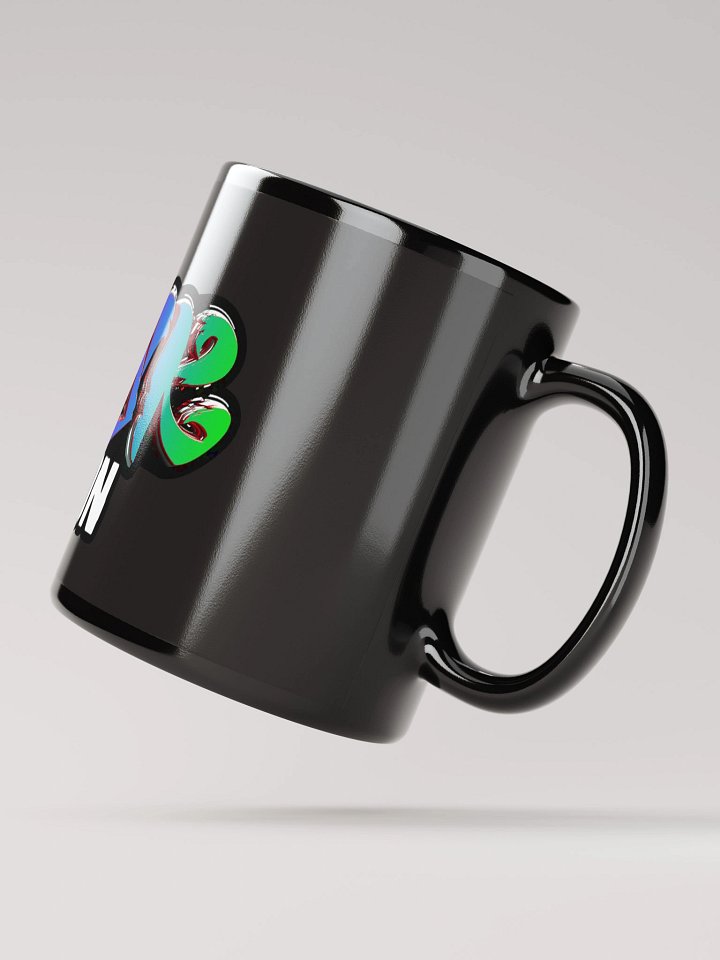 The Brisk Selection Rainbow Mug Black product image (3)