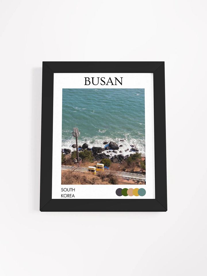 Skycars of Busan - Framed product image (1)