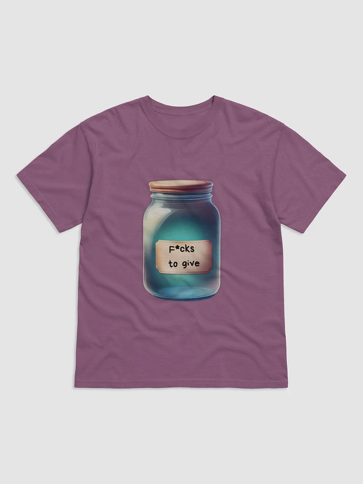 Empty jar of F to give unisex shirt product image (2)