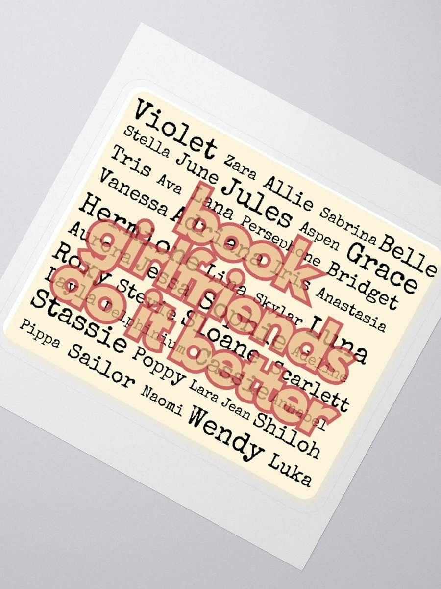 Book Girlfriends - Sticker product image (2)