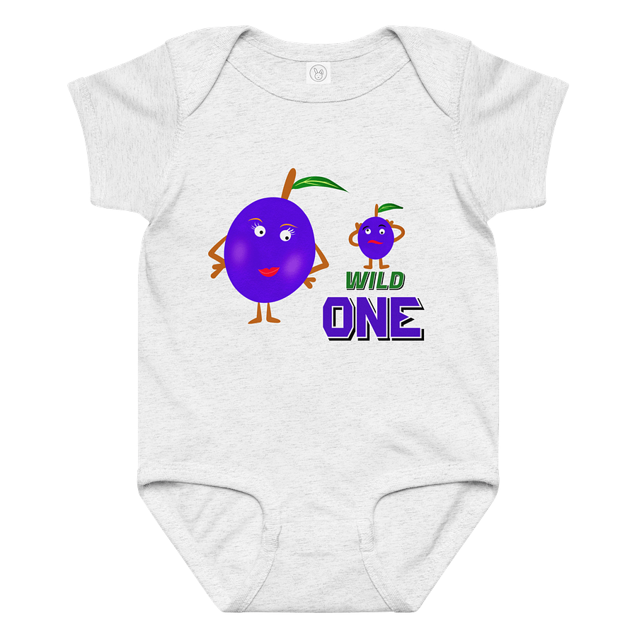 Wild One Baby Jersey Bodysuit product image (6)