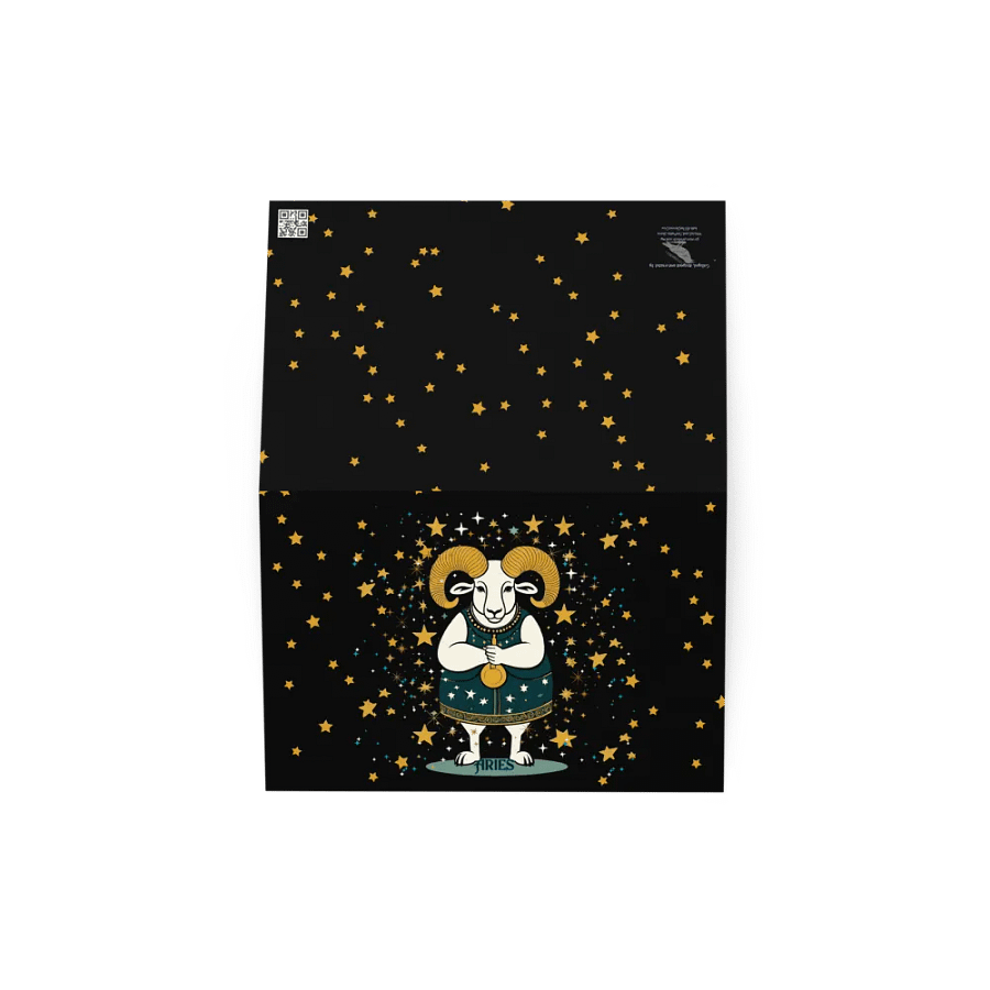 Aries 2025, Adorable Ram, Card product image (2)