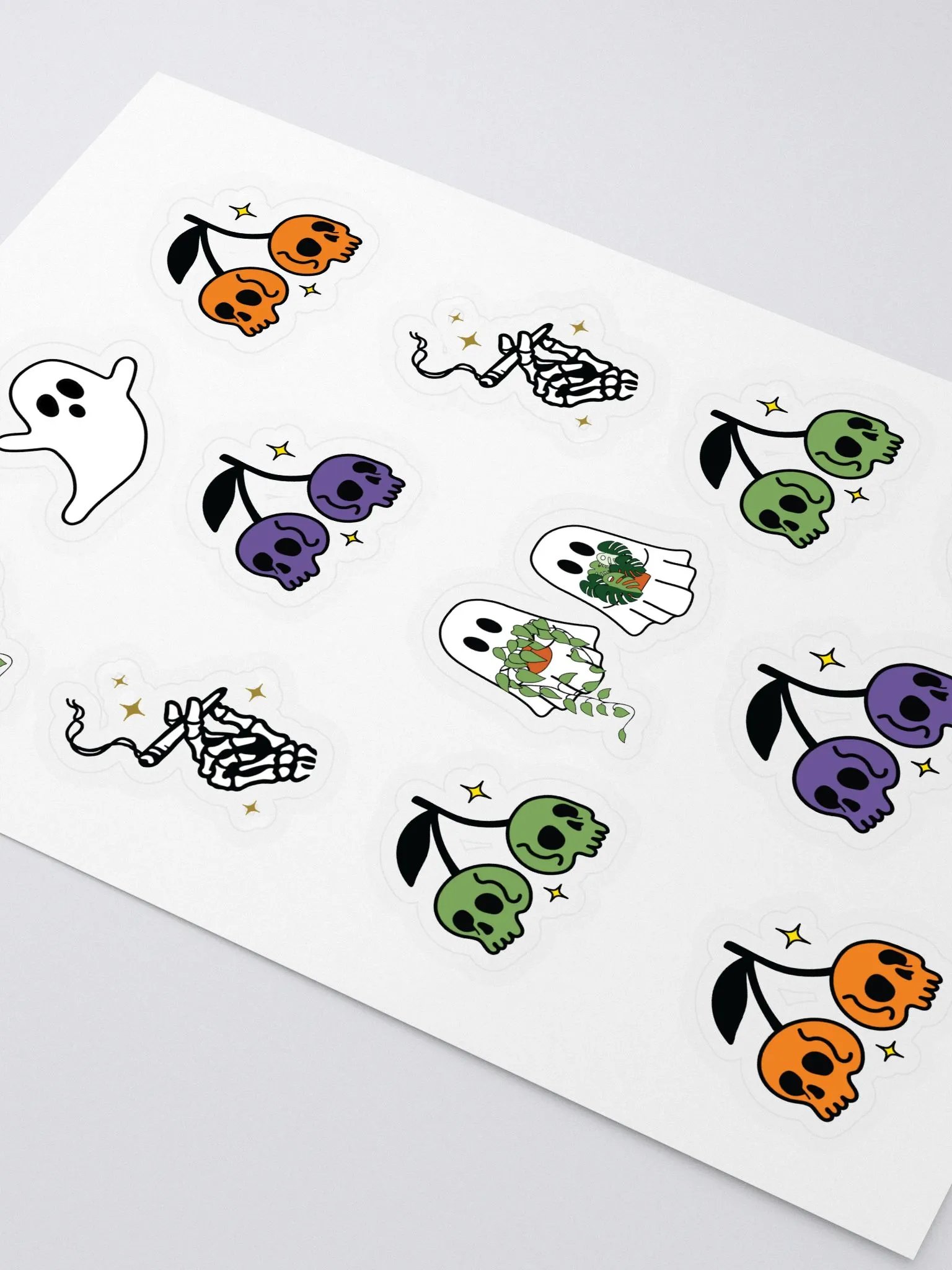 halloween essentials sticker sheet product image (2)