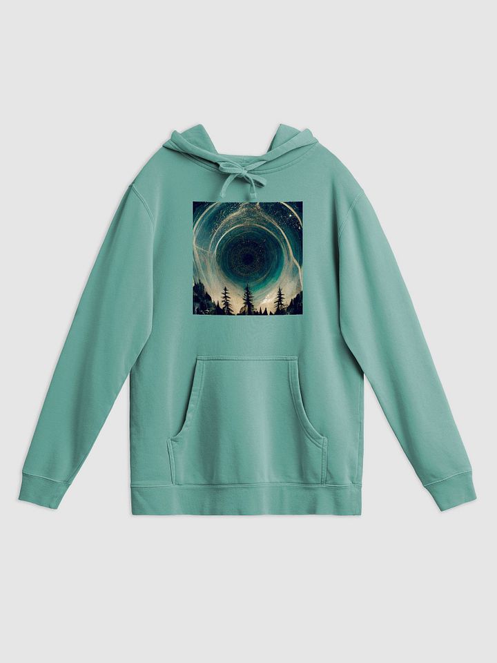 Night Sky in Winter Vintage Washed Out Hoodie Set product image (1)