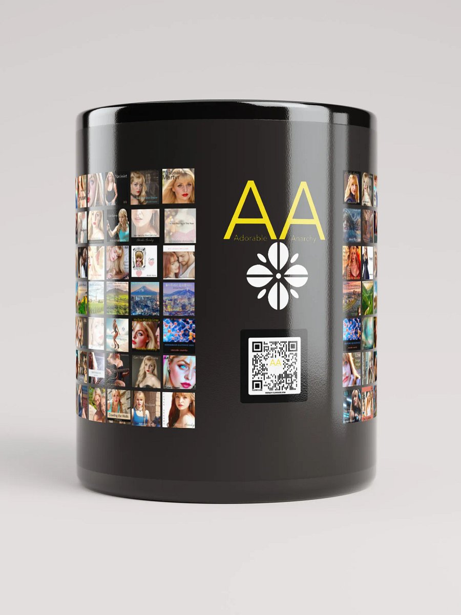 AA's AI Hits Mug (Black With Logo/QR) product image (2)