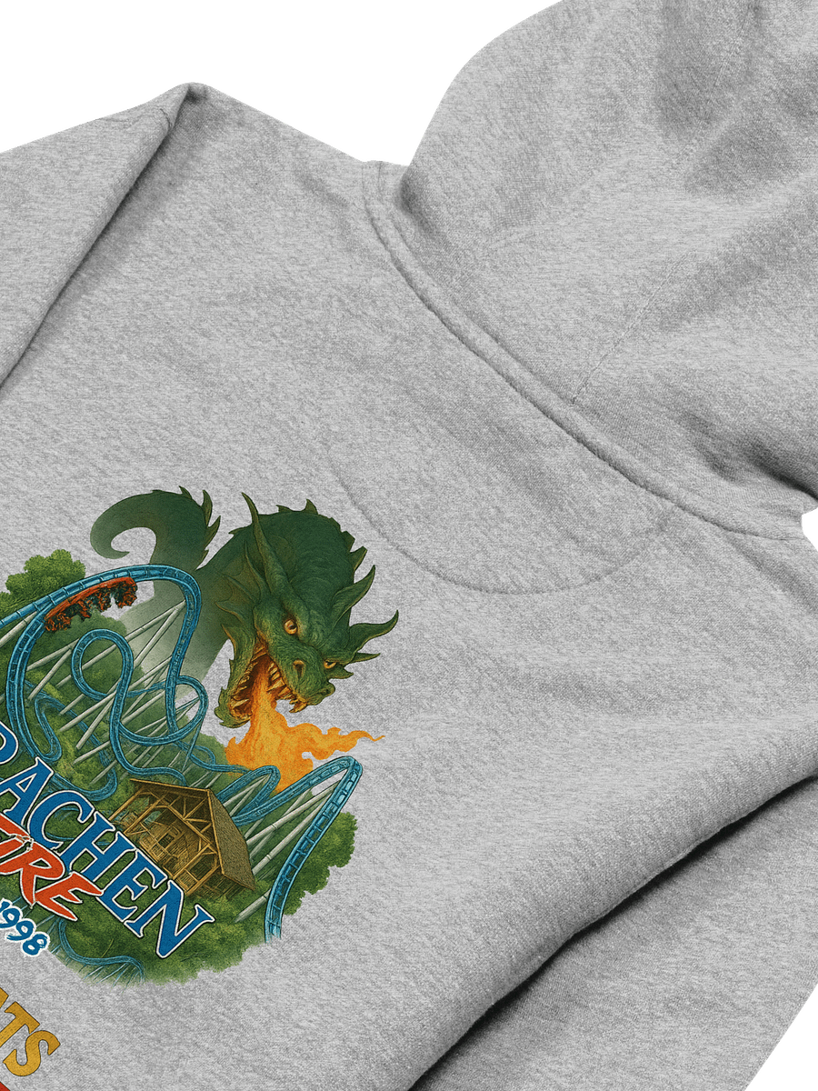 Drachen Fire Roller Coaster Unisex Hoodie product image (4)
