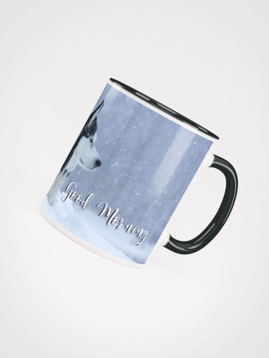 Blue Eye Siberian Husky in the Snow - Color In product image (19)