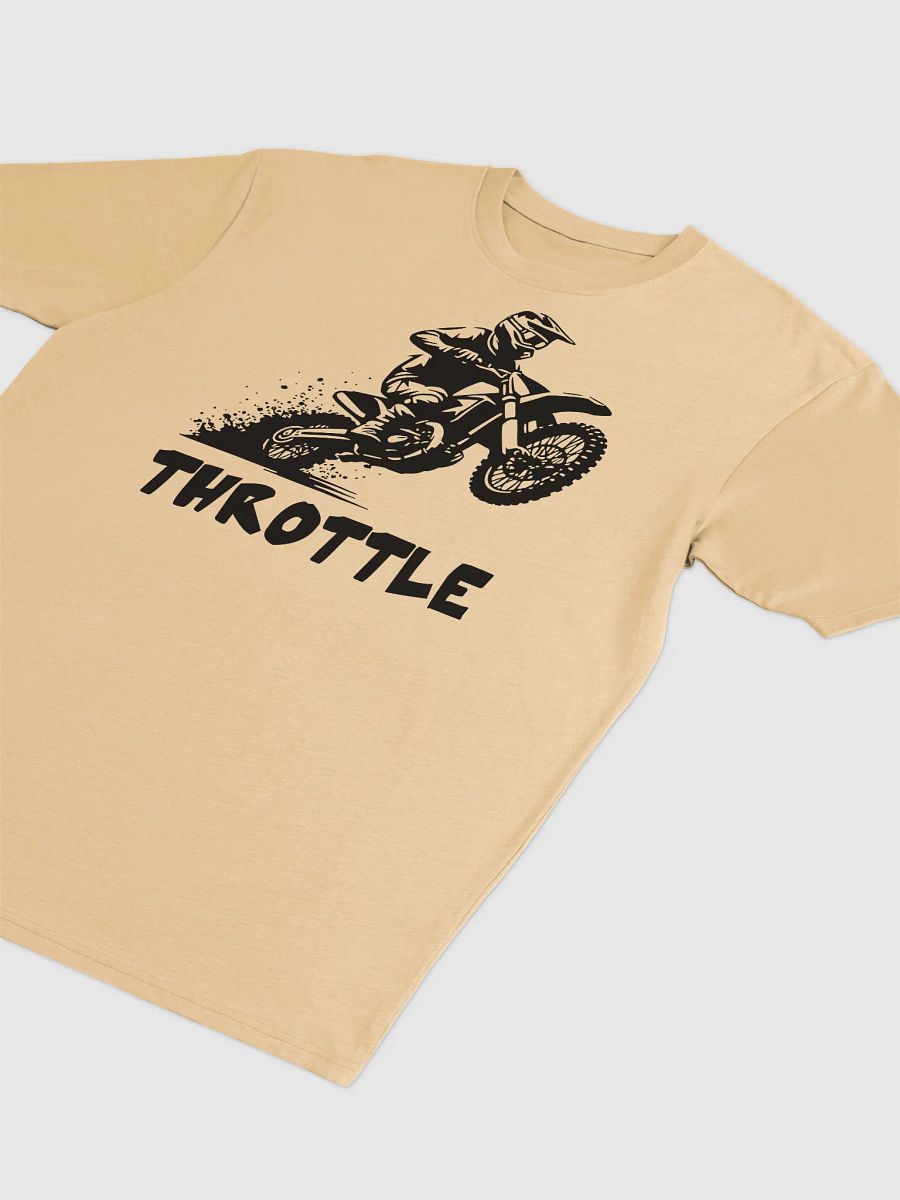 Throttle Thrill Midnight Black Premium Tee product image (18)