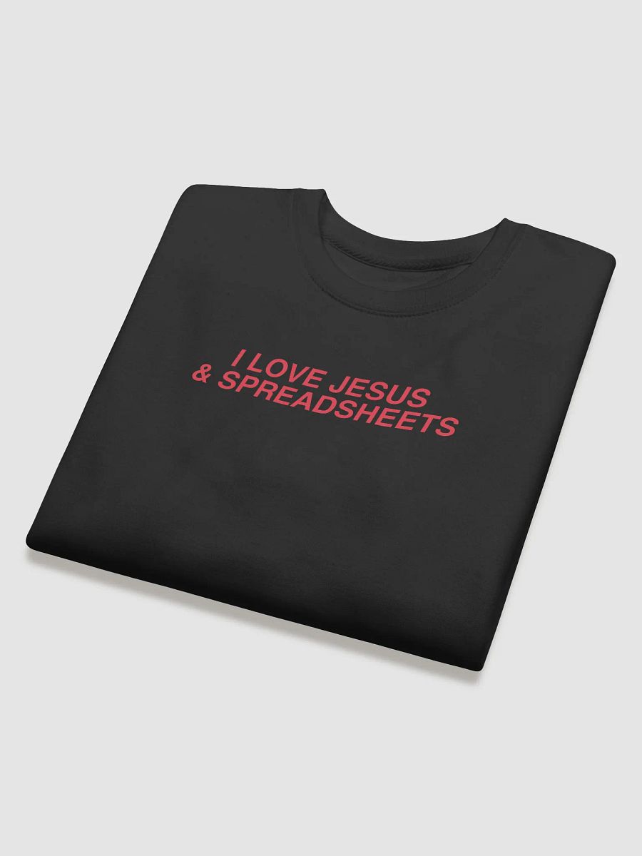 I Love Jesus & Spreadsheets Crewneck product image (4)