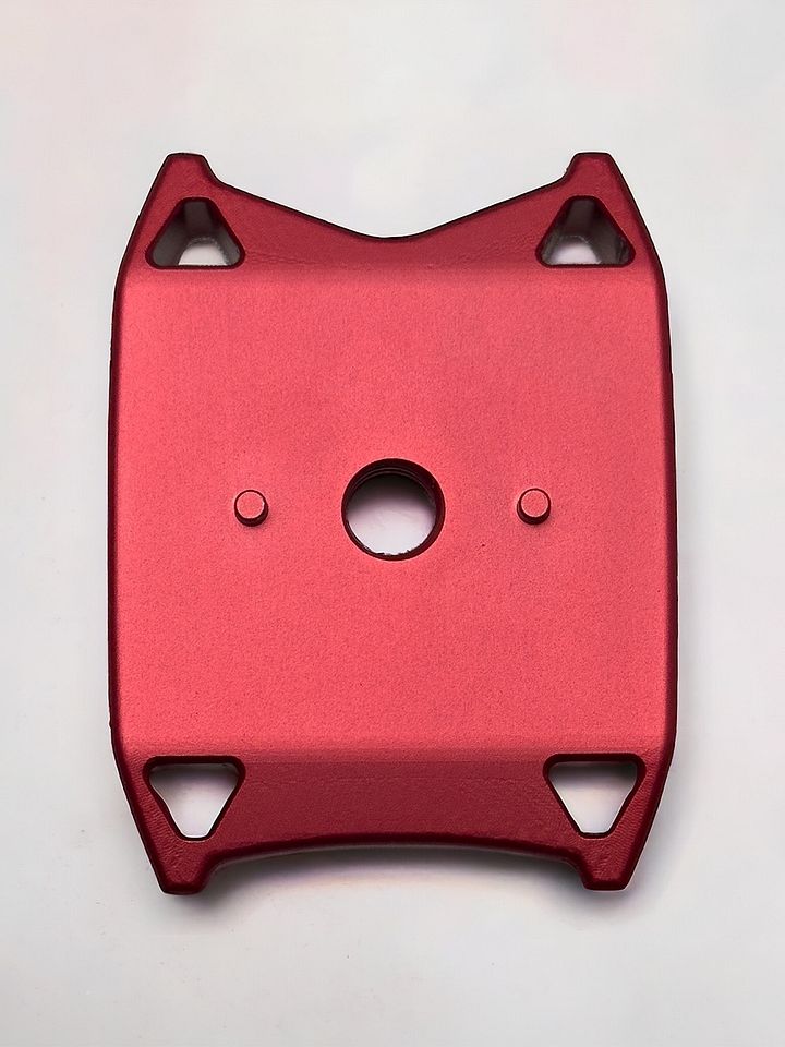 Copy of Heavy Duty Gimbal Bracket for Zhiyun Crane 3, 3S (Bracket + Z3C Base Adapter) (RED) product image (2)