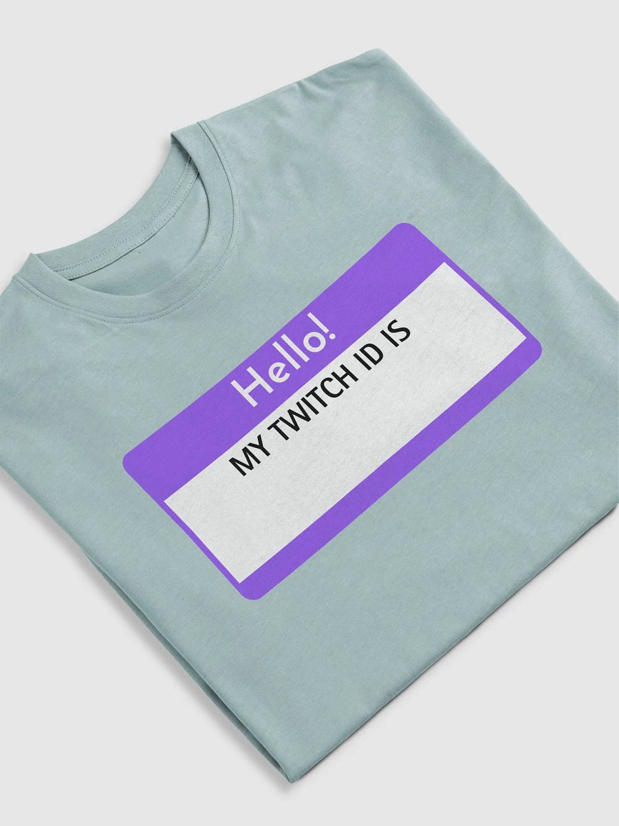 Twitch ID Viewer Badge Tee product image (5)