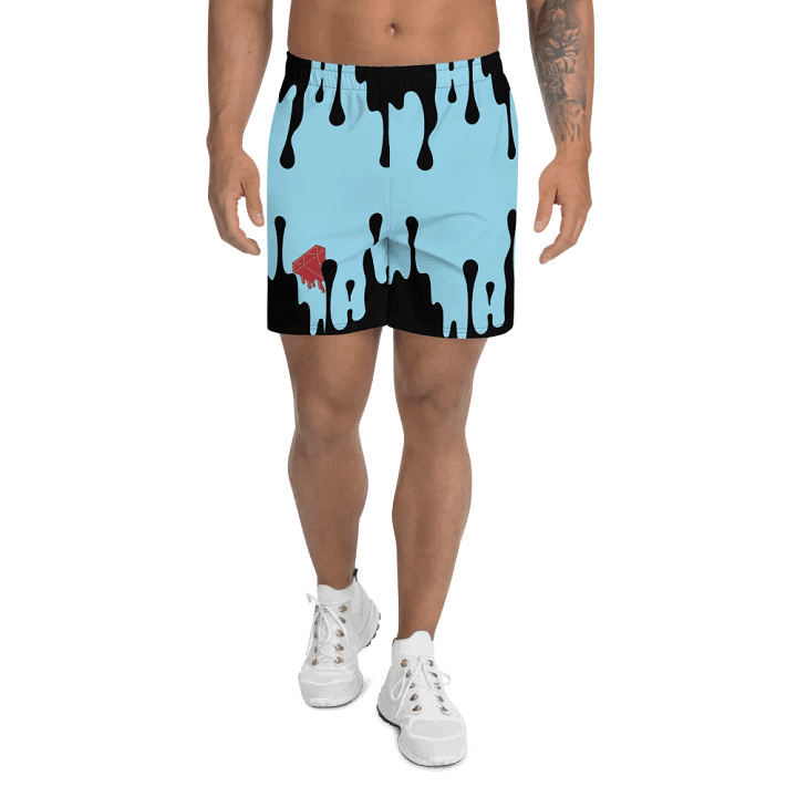 TAGZZ Diamand baby blue basketball shorts product image (2)