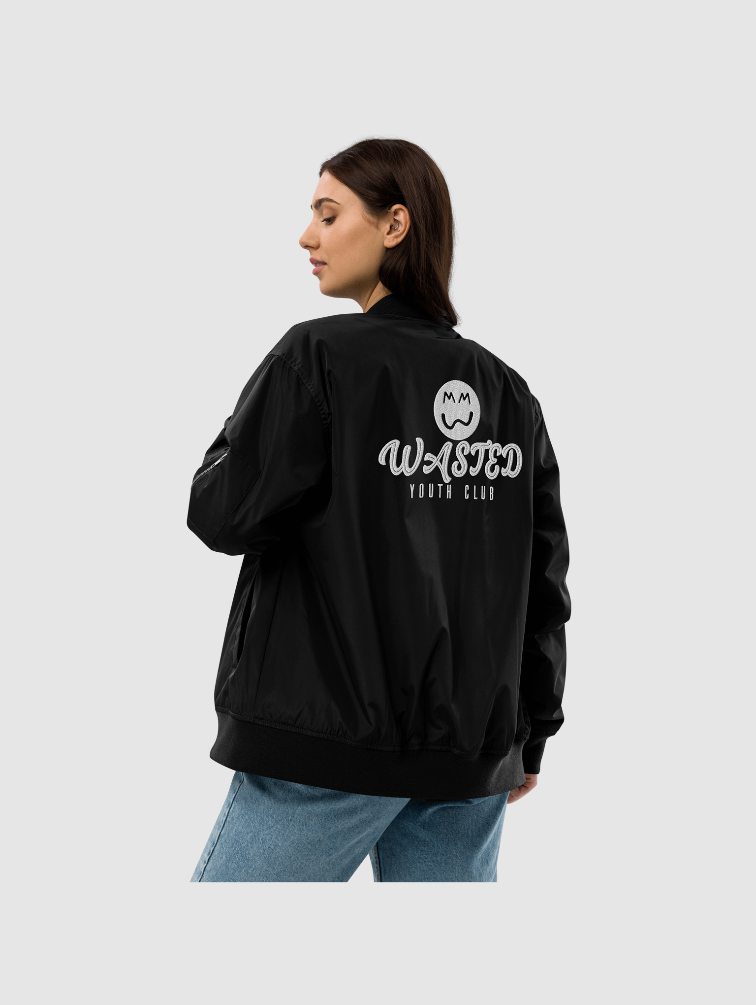 Vintage Logo Premium Bomber Jacket product image (4)