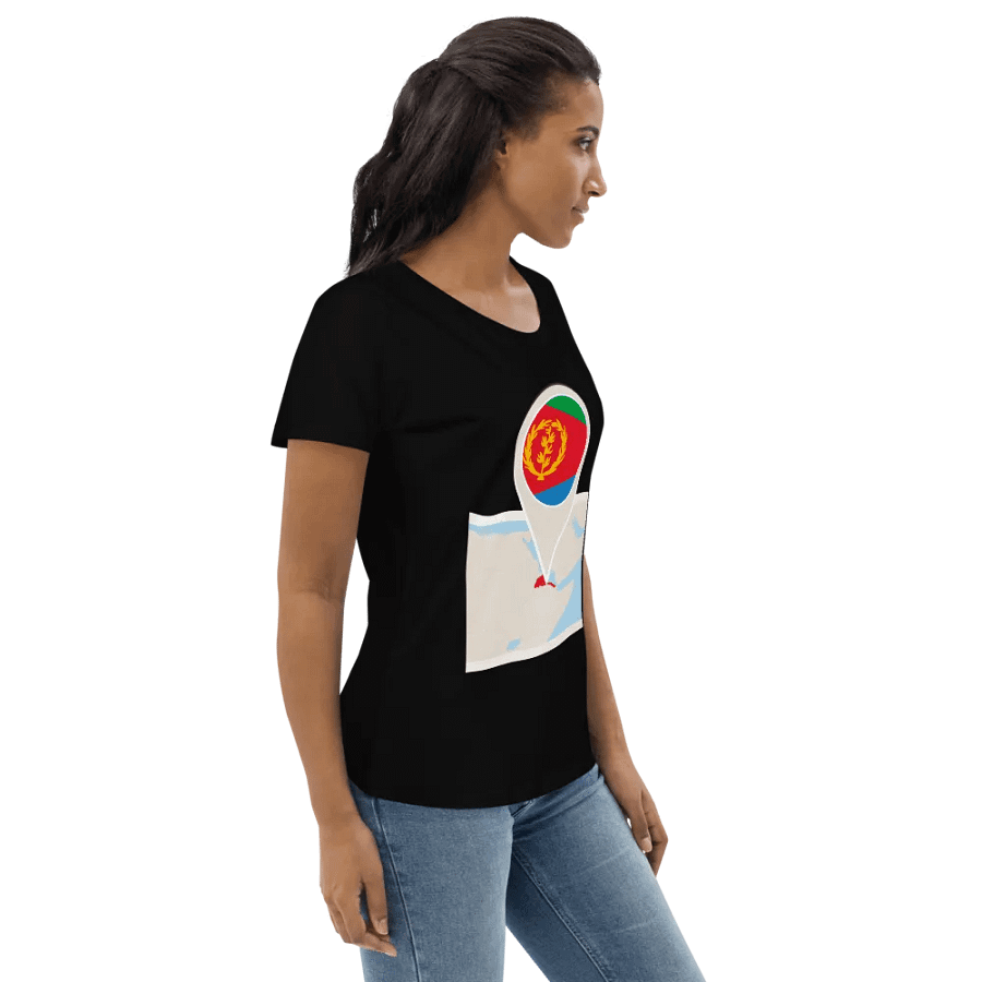 Eco-Friendly Flag Pin Women's Tee product image (6)