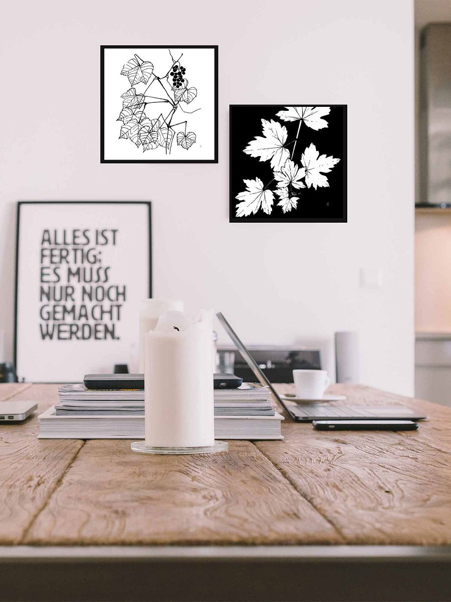 Vineyard Serenity Canvas - Fine Grape Leaves product image (7)