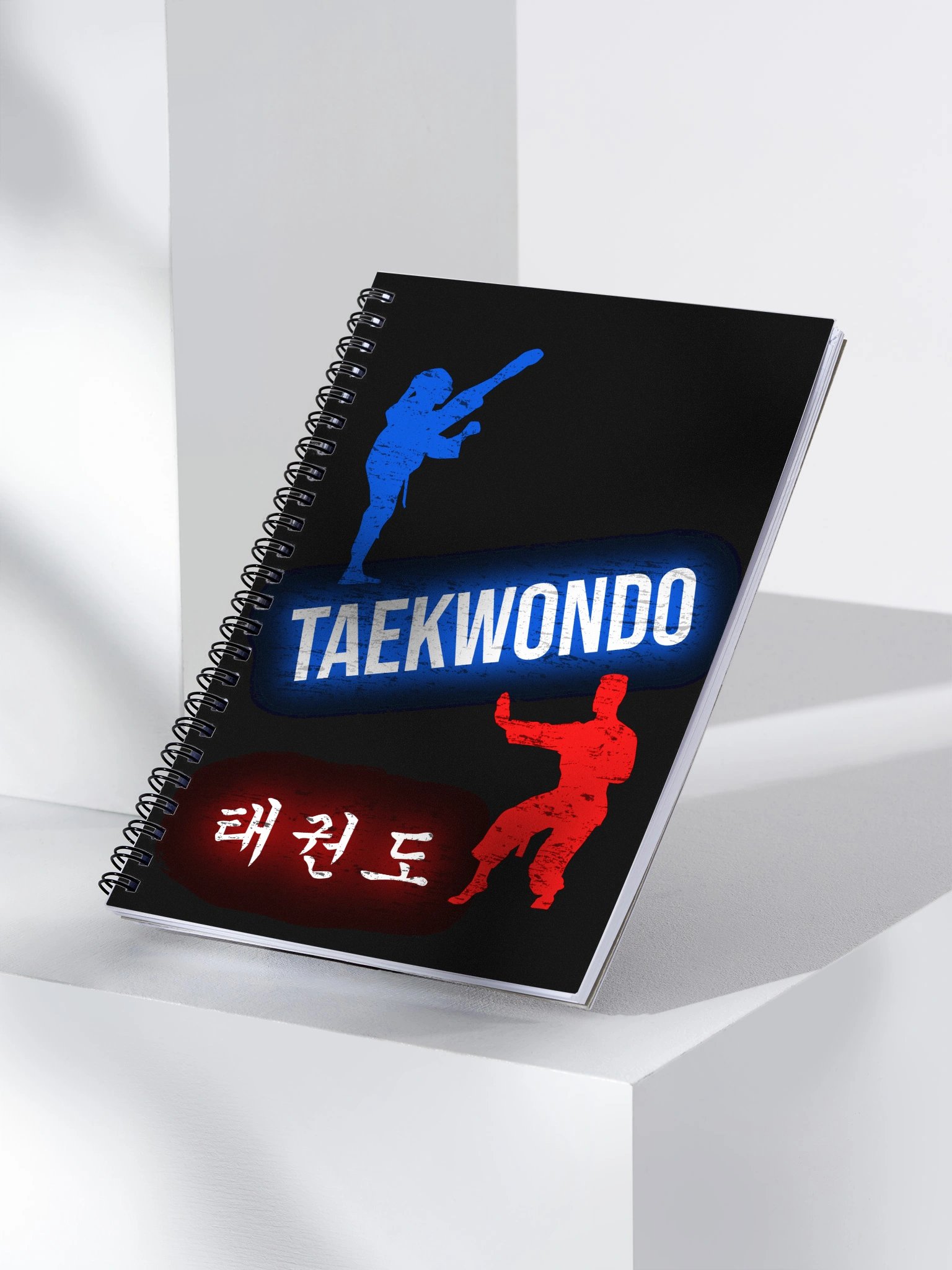 Taekwondo Silhouette Notebook product image (3)