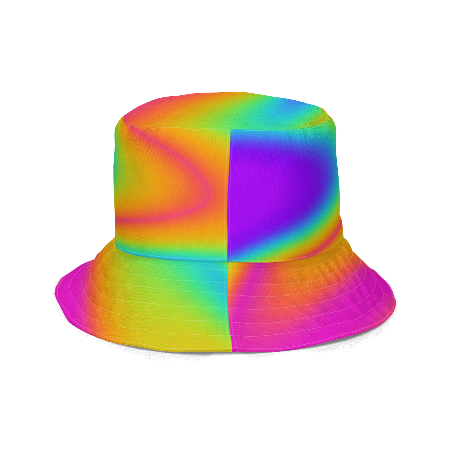 Reversible Flower/Tie Dye Bucket Hat product image (7)