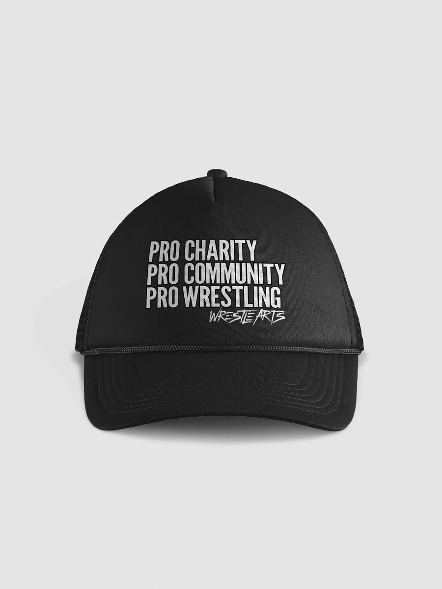 Pro Charity. Pro Community. Pro Wrestling. Cap product image (1)