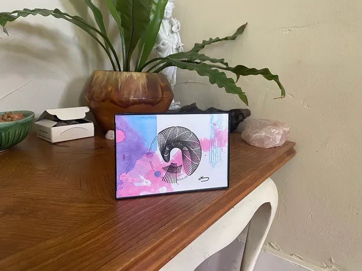 Framed Original Spirograph Artwork product image (1)