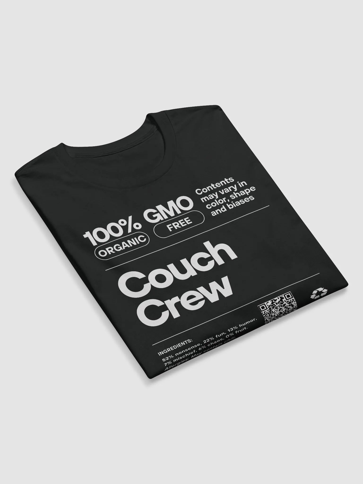 100% Organic Couch Crew - Long Sleeve Tee product image (10)