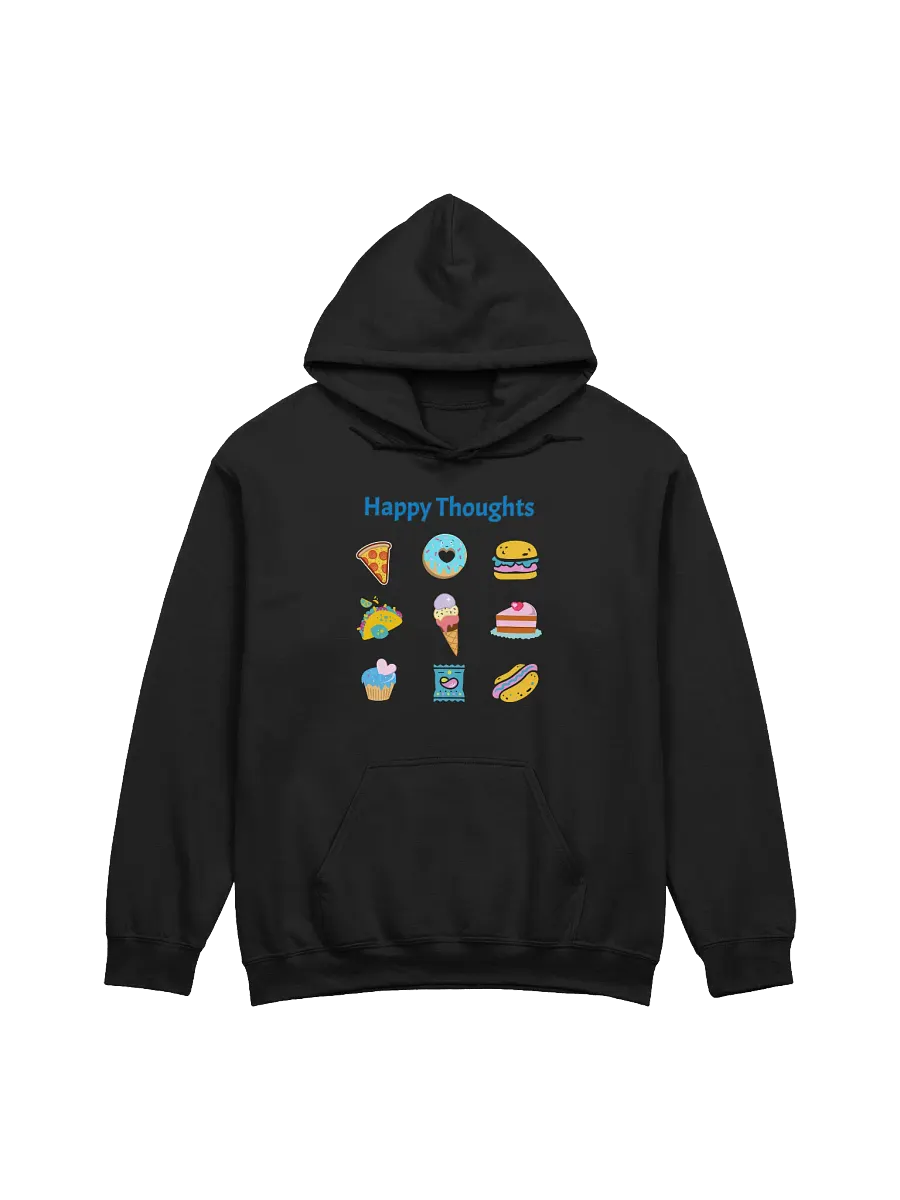 Happy Thoughts - Don't Judge Me - Junk Food - Gildan Classic Hoodie product image (6)