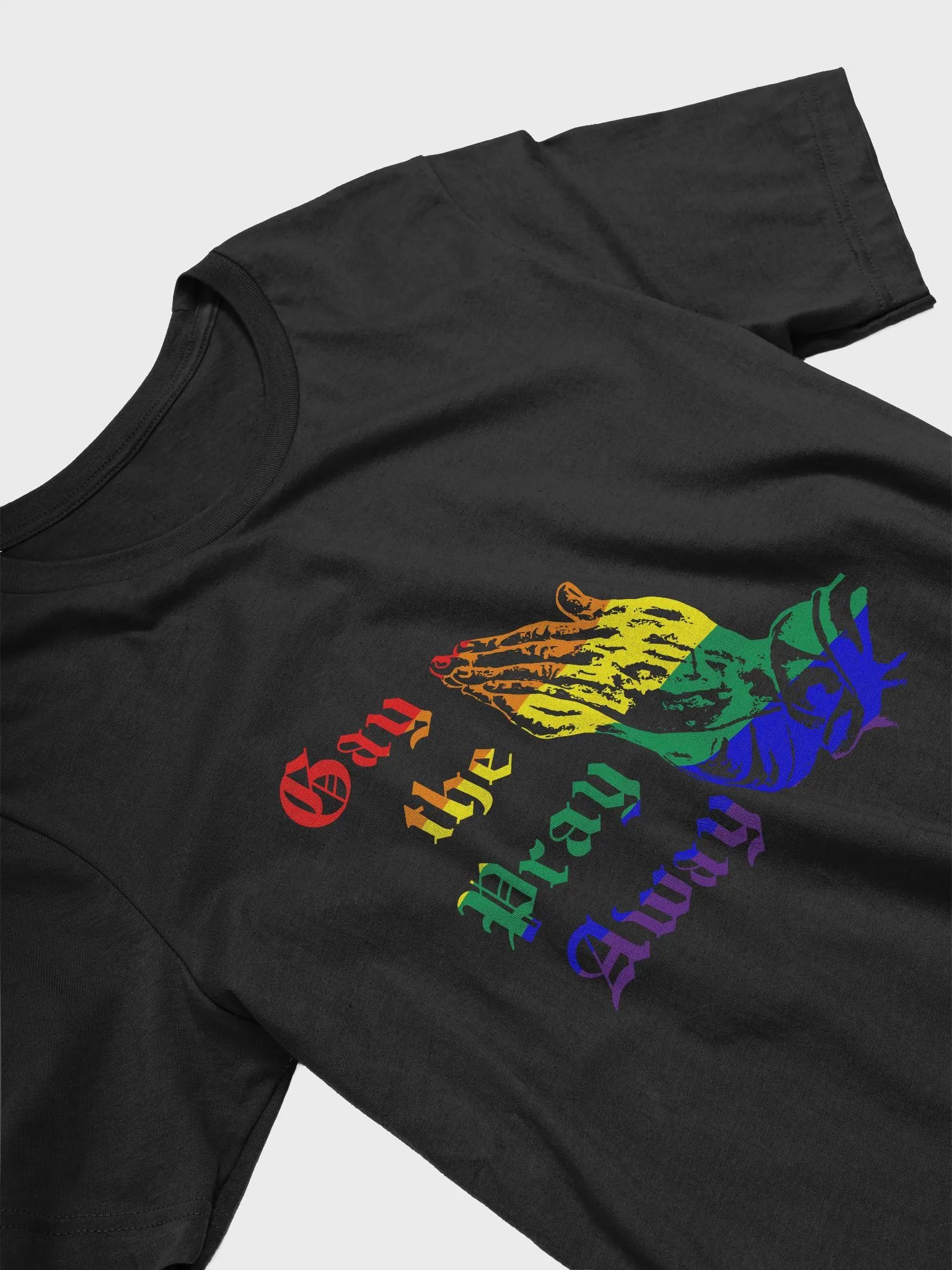 Gay the Pray Away Tee Rainbow product image (3)