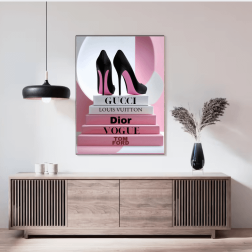 Fashion Prints Wall Art Shoe product image (2)