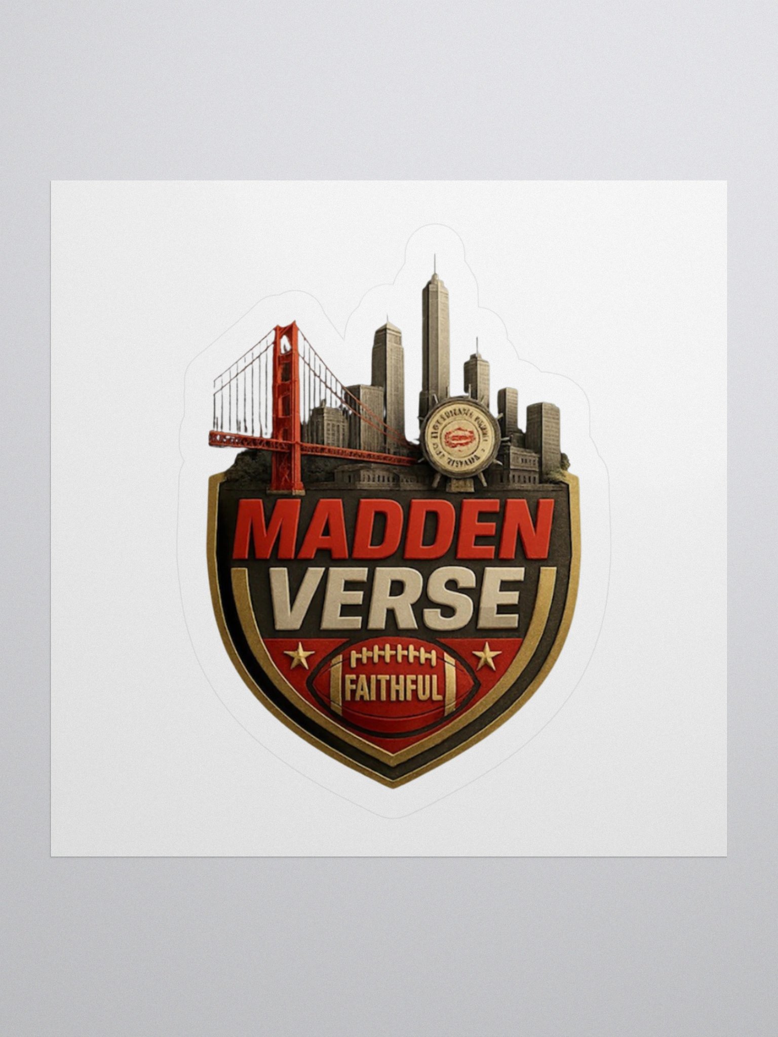 FAITHFUL MADDEN VERSE STICKER product image (1)